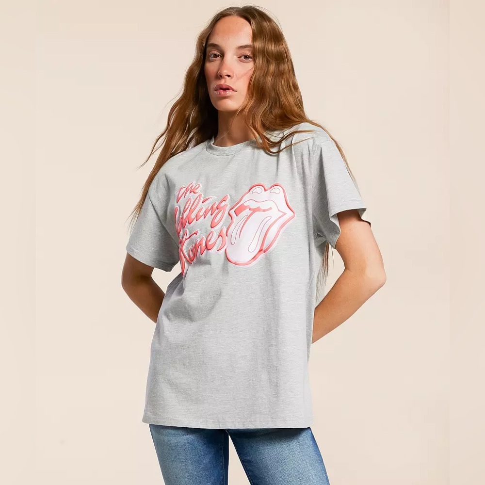 Rolling Stones Oversized Band Tee